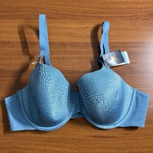 Wacoal 853303 Lined Underwire Back Smoothing Appeal T-shirt Bra 38C NWT Green